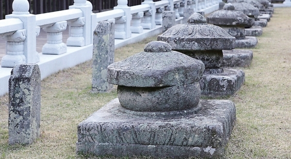 경북 성주의 세종대왕자 태실군.