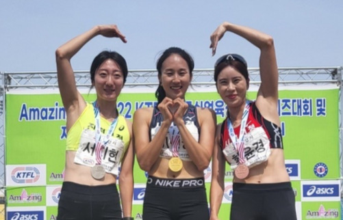 이정태·이민정, 실업육상 익산대회 남녀 200M '총알 질주'